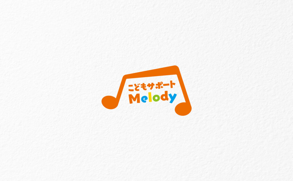 こどもサポートMelody様 ロゴデザイン1